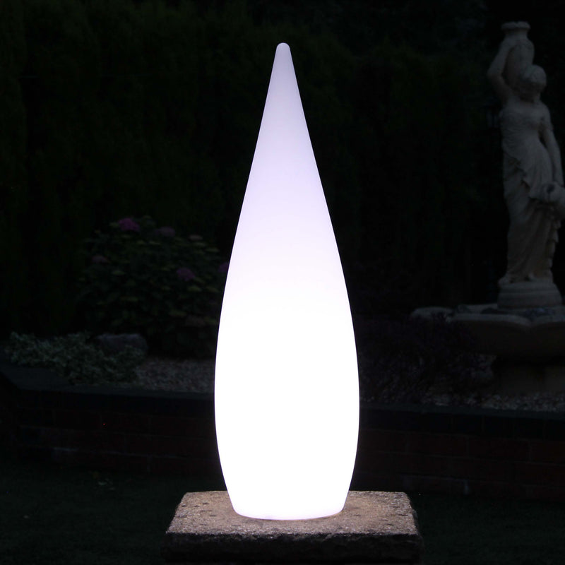 24CM LED Rechargeable Battery Operated Outdoor Touch Table Lamp Mood Light