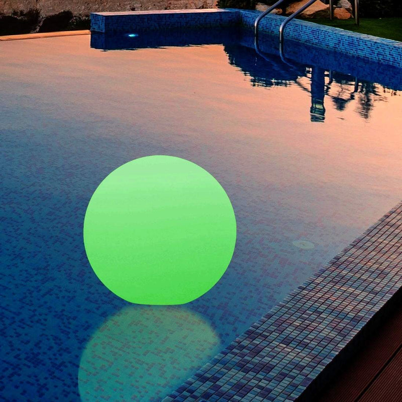 Floating Pool Lamp, Outdoor LED Garden Globe Sphere, 30cm, IP67 – PK Green  USA