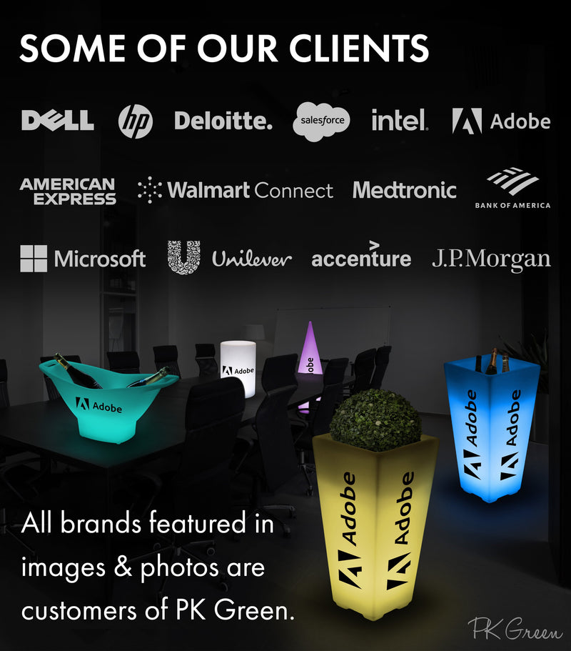 Custom Event Signage for Brand Launch Parties, Custom Lightboxes, Lighted Trade Show Displays for Convention, Customizable Logo Sign, LED Wine Cooler